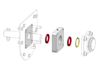 Trough screw conveyors