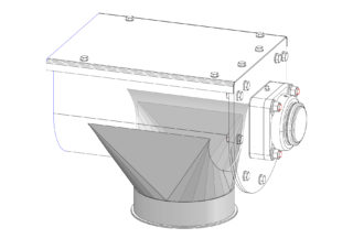 Trough screw conveyors