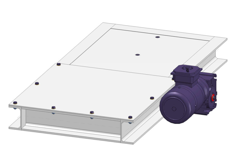 Trough screw conveyors