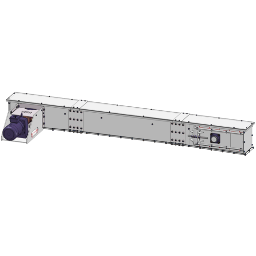 Trough chain conveyors