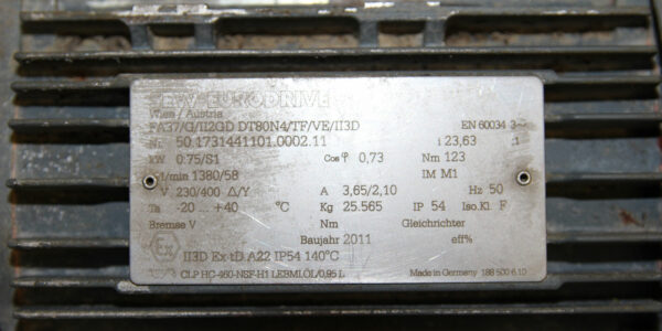 Daxner Dosier-Rohrschnecke RS120 gebraucht