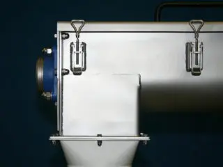 Trogschnecke mit klappbarem Deckel