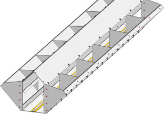 Trough chain conveyors