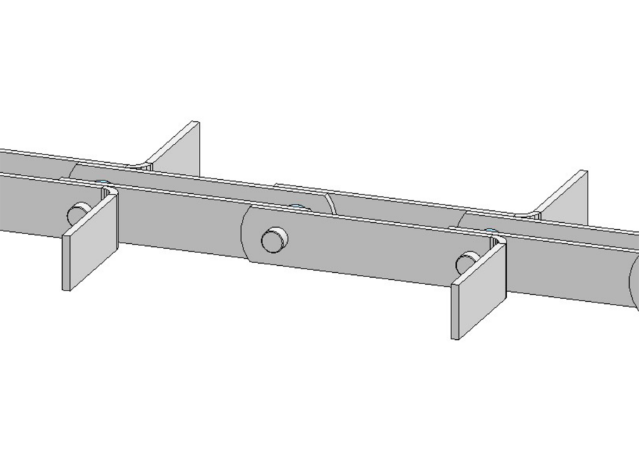 Trough chain conveyors