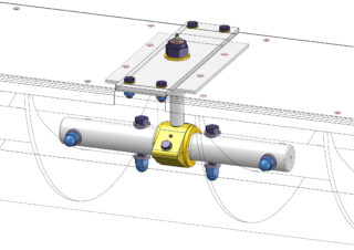 Trough screw conveyors