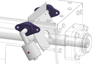 Trough screw conveyors