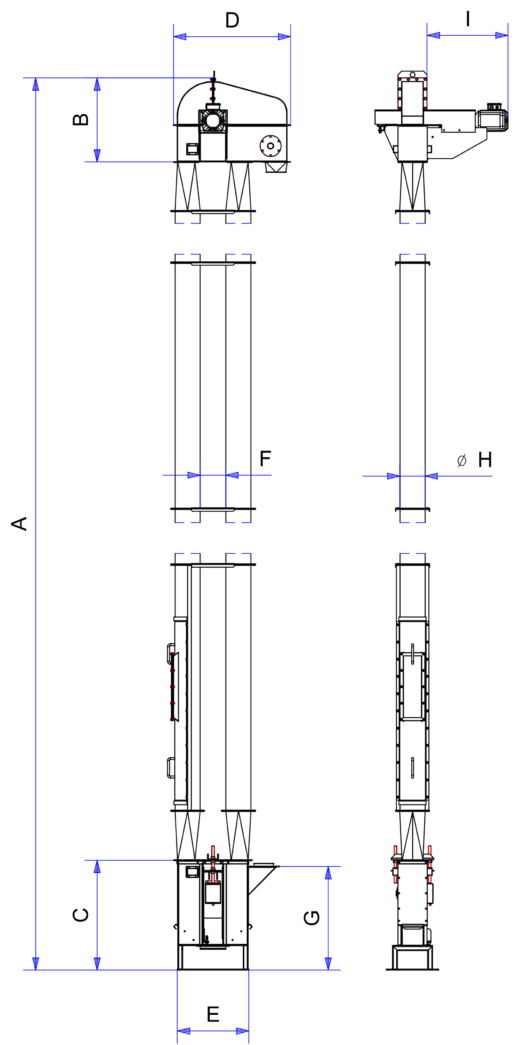 Bucket elevators