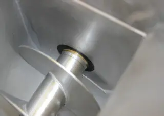 Shaft sealing with shaft sleeve