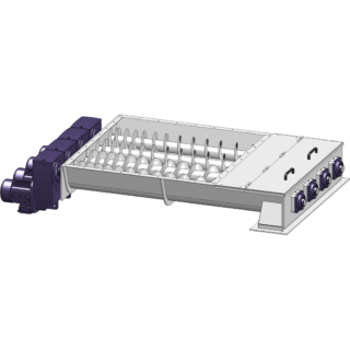 Screw discharger