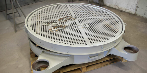 Allgaier Vibrating Tumbler screen - used