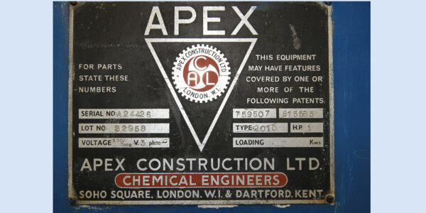 APEX Doppelkonusmischer - gebraucht