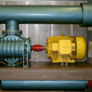 Rotary piston blower SH 52 with silencer - used