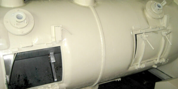 Ploughshare mixer FKM 3000 l -used