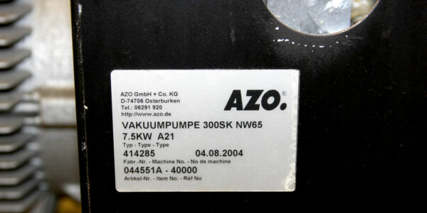 Rietschle vacuum pump 300 sk - used