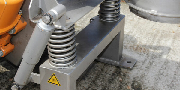 Scan-Vibro vibrating conveyor stainless steel - used